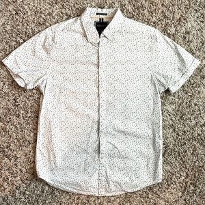 Denim & Flower Floral Short Sleeve Button Down